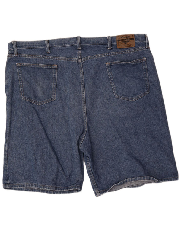 Мужские джинсовые шорты свободного покроя Wrangler W48 4XL, синие, хлопок
