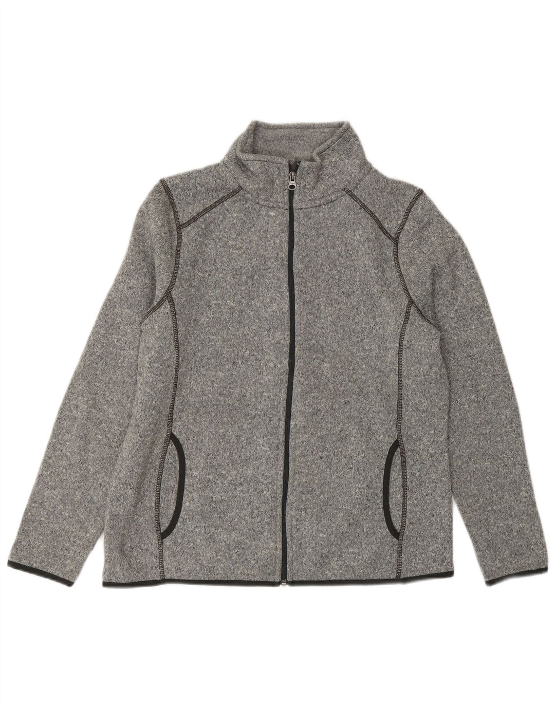 Женский спортивный костюм EDDIE BAUER, верхняя куртка UK 14, средний серый полиэстер