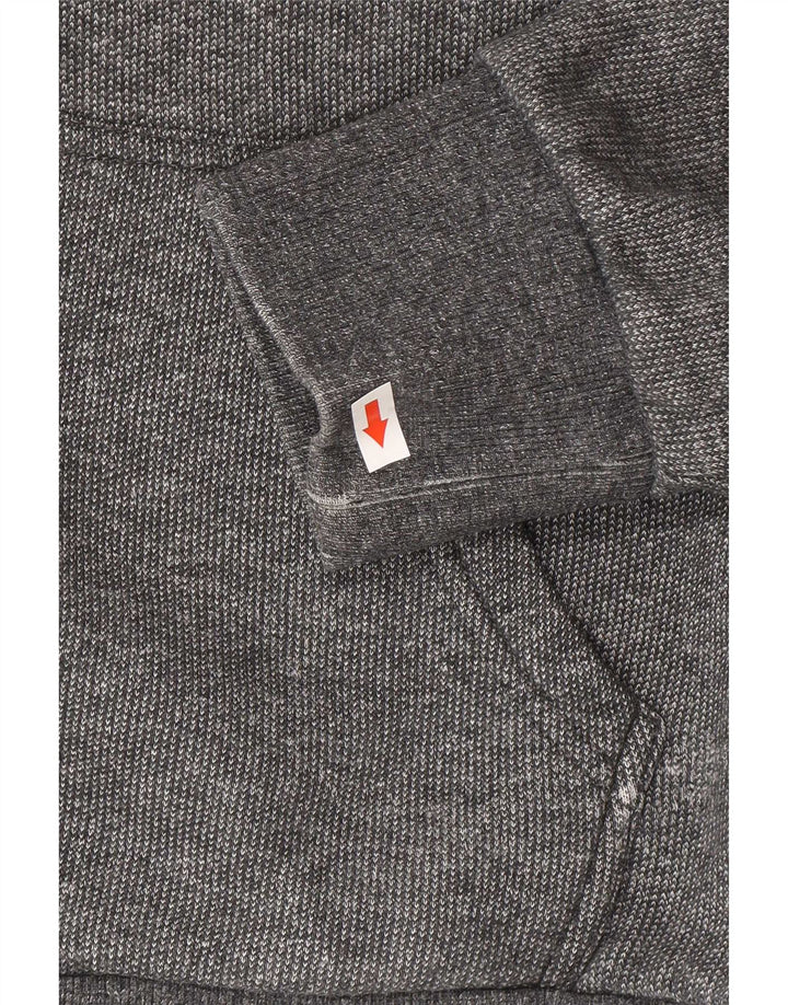 Мужской джемпер с капюшоном Superdry XL, серый хлопок