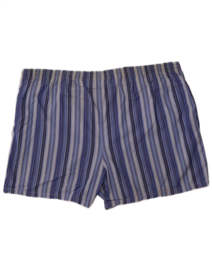 FACONNABLE Mens Swimming Shorts XL  Multicoloured Striped Cotton