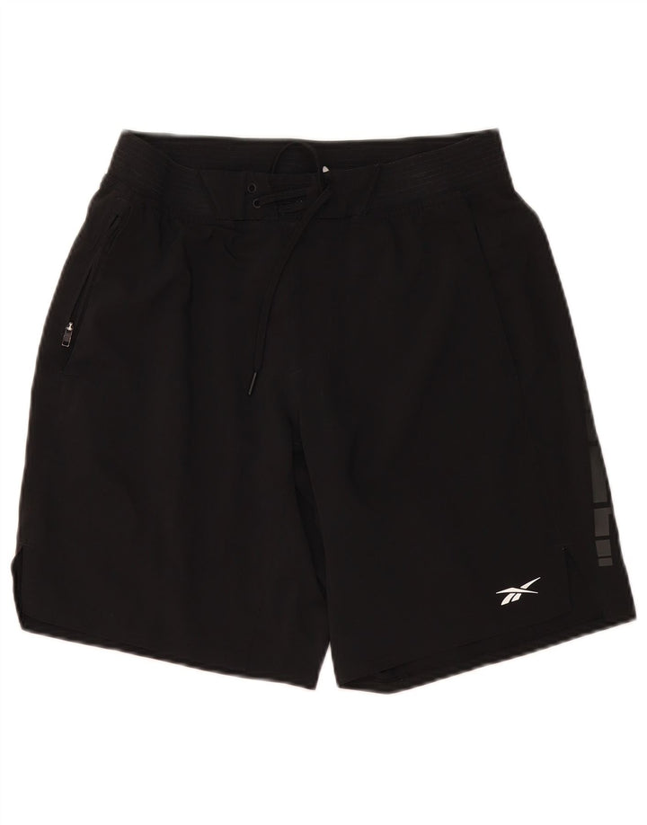 Женские шорты для плавания Reebok UK 10, черные, полиэстер