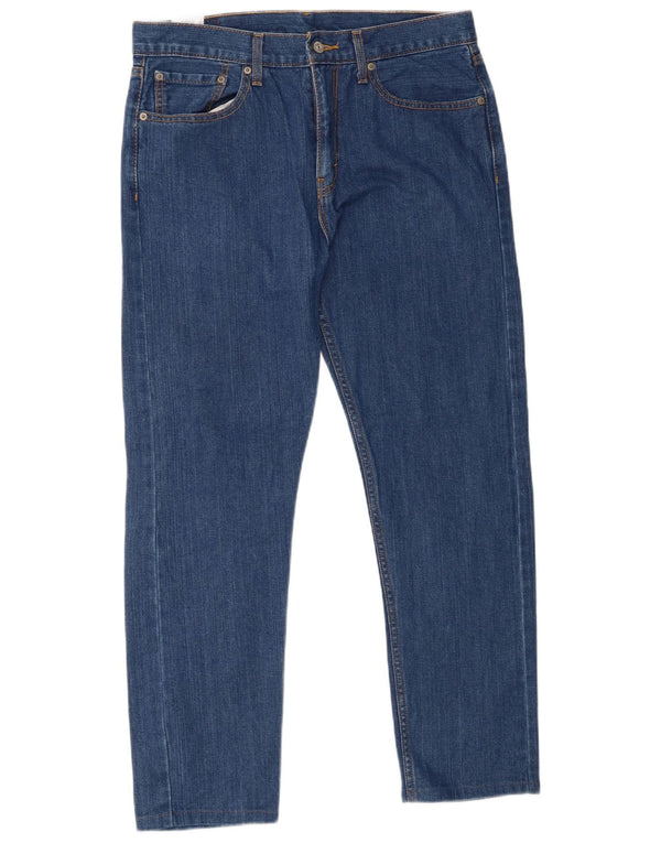 Мужские зауженные джинсы Levi's 508 W32 L30 синие, хлопок
