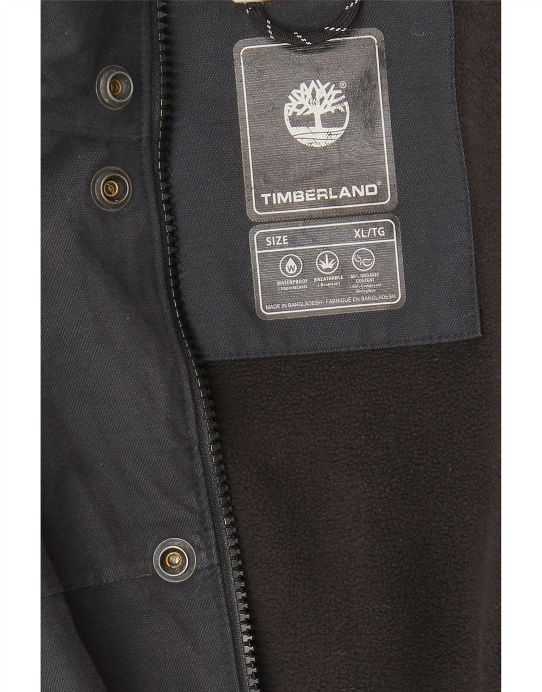 Мужская куртка-бомбер Timberland UK 42 XL Темно-Синяя