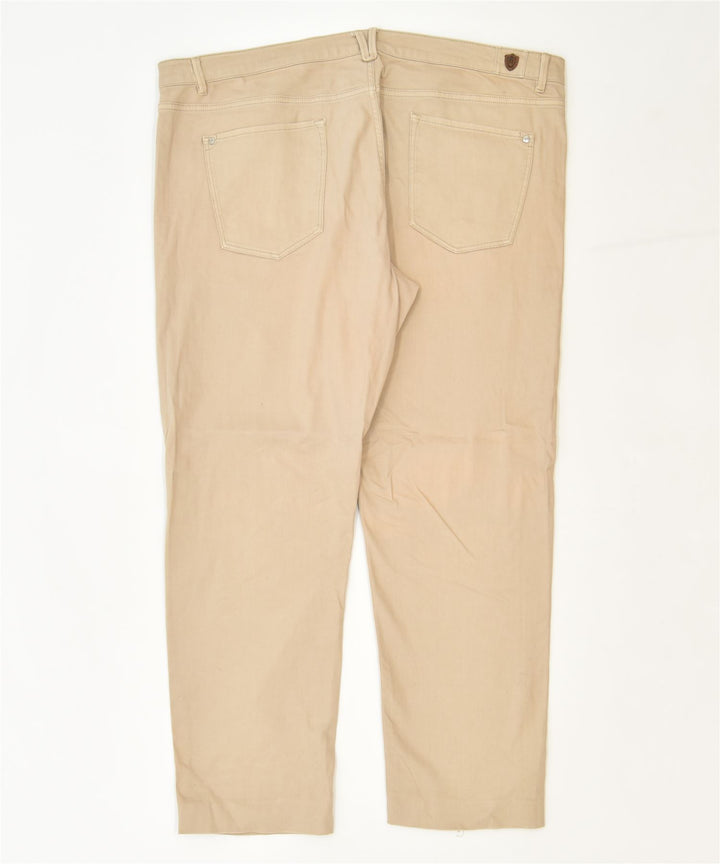 MASSIMO DUTTI Womens Slim Casual Trousers W40 L29 Beige Classic | Vintage | Thrift | Second-Hand | Used Clothing | Messina Hembry 
