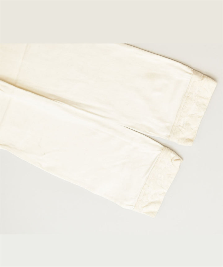 ICEBERG Girls Bootcut Casual Trousers 9-10 Years W24 L29 White Classic | Vintage | Thrift | Second-Hand | Used Clothing | Messina Hembry 