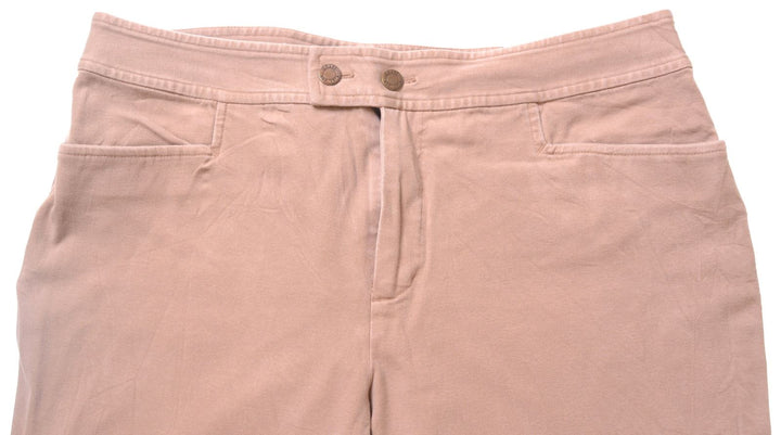 CHAPS Womens Chino Trousers Size 12 W32 L25 Beige Cotton - Second Hand & Vintage Designer Clothing - Messina Hembry