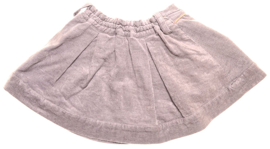 ALVIERO MARTINI Girls Circular Skirt 3-6 Months W17 L7 Grey Viscose - Second Hand & Vintage Designer Clothing - Messina Hembry