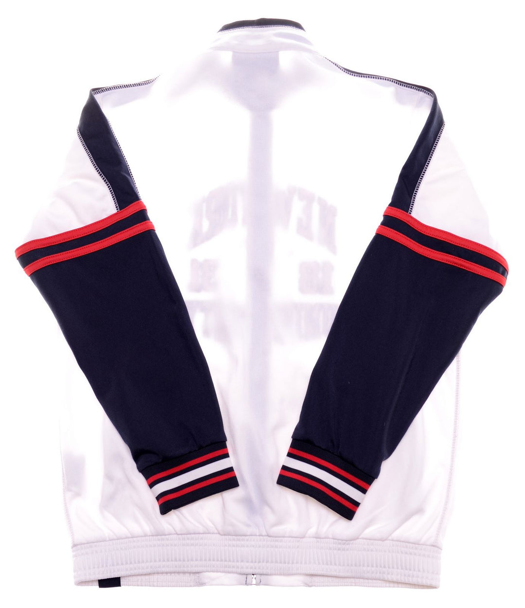 CHAMPION Boys Tracksuit Top Jacket 11-12 Years Large White Polyester - Second Hand & Vintage Designer Clothing - Messina Hembry