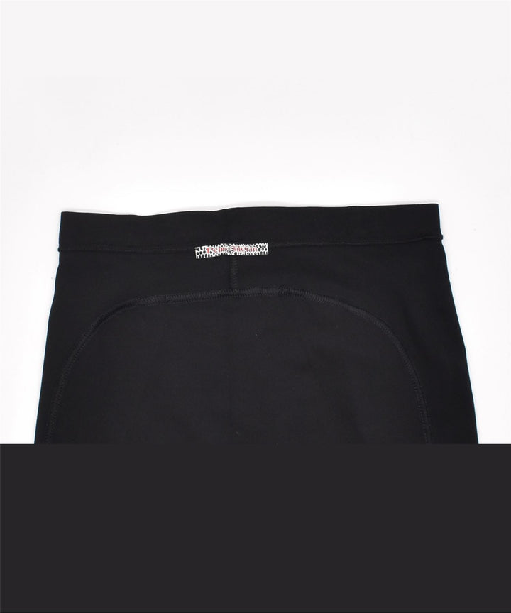 PENNY SILVIAN Womens Straight Skirt UK 10 Small W26 Black Viscose Vintage | Vintage | Thrift | Second-Hand | Used Clothing | Messina Hembry 