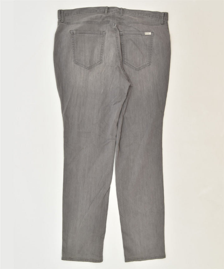 EDDIE BAUER Womens Boyfriend Slim Jeans W40 L34 Grey Cotton Classic | Vintage | Thrift | Second-Hand | Used Clothing | Messina Hembry 